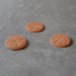 Kleeblatt aus Schokolade