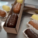 Praline in Form einer Pille